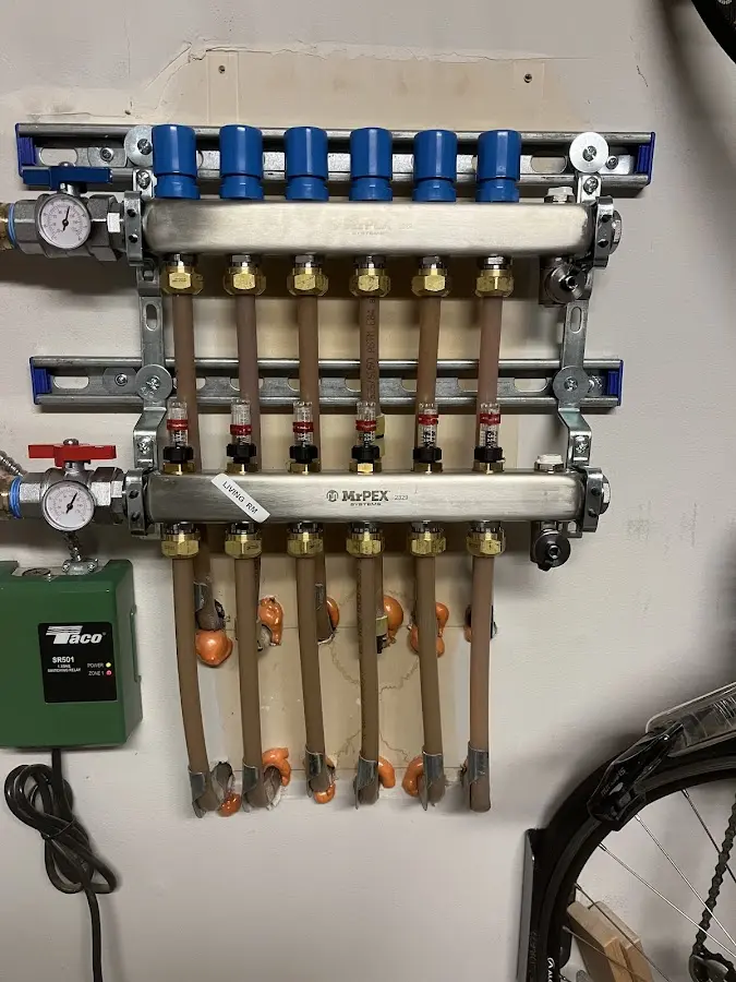 Plumber performing Leak Detection at a residential property in Sunland Park